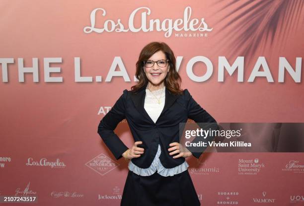 Lisa Loeb attends Los Angeles Magazine's The L.A. Woman Luncheon at The Fairmont Miramar on March 21, 2024 in Santa Monica, California.