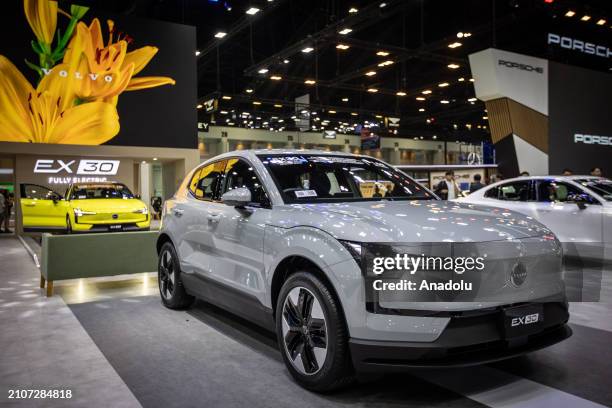 Volvo EX30 Full Electric Car seen during the 45th Bangkok International Motor Show 2024 at IMPACT in Bangkok, Thailand on March 26, 2024. The...