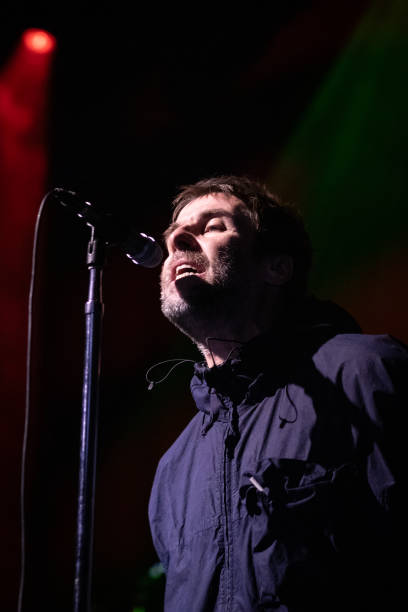 GBR: Liam Gallagher And John Squires Perform At O2 Academy Leeds