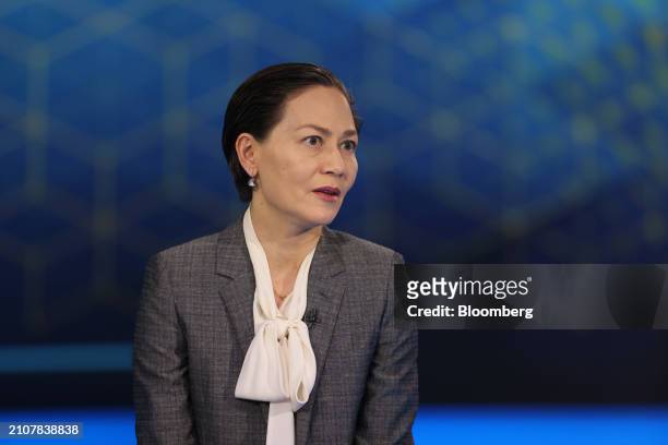 Tiina Lee, UK chief executive officer of Citigroup Inc., during a Bloomberg Television interview in London, UK, on Tuesday, March 26, 2024. Lee said...