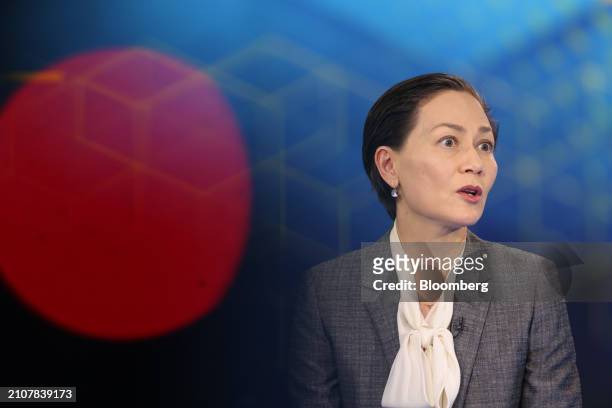 Tiina Lee, UK chief executive officer of Citigroup Inc., during a Bloomberg Television interview in London, UK, on Tuesday, March 26, 2024. Lee said...