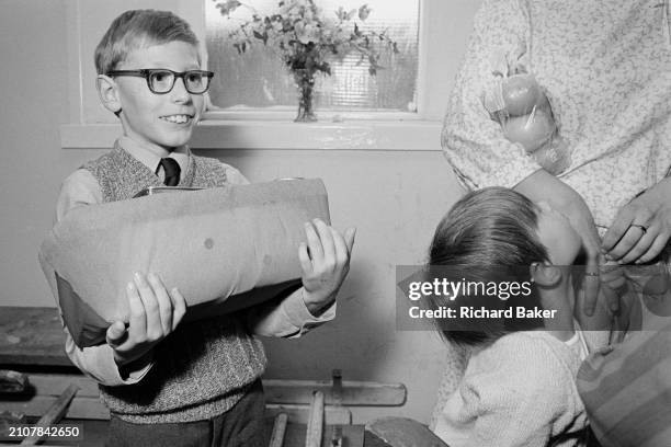 Harvest Festival, Summerhill Baptist Church, Newport, Wales, on 29th September 1985.