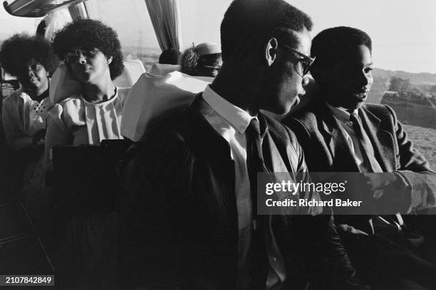 Christians from the Church of God of Prophecy's daytrip to Brighton, on 30th June 1985.