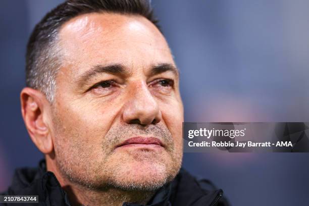 Doriva assistant head coach / manager of Albania during the international friendly match between Sweden and Albania at Friends Arena on March 25,...