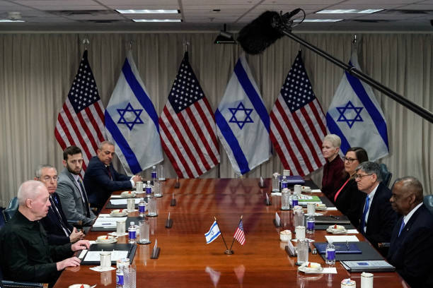 VA: Defense Secretary Austin Meets With Israeli Defense Minister Yoav Gallant At The Pentagon