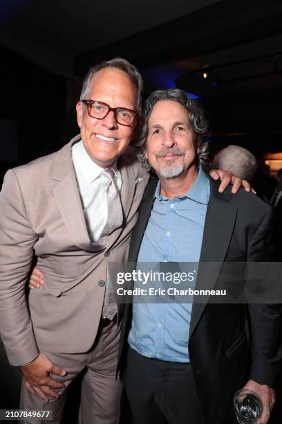 Michael Moses, President of Worldwide Marketing for Universal Pictures, Peter Farrelly, Director/Writer/Producer seen at Universal Pictures' GREEN...