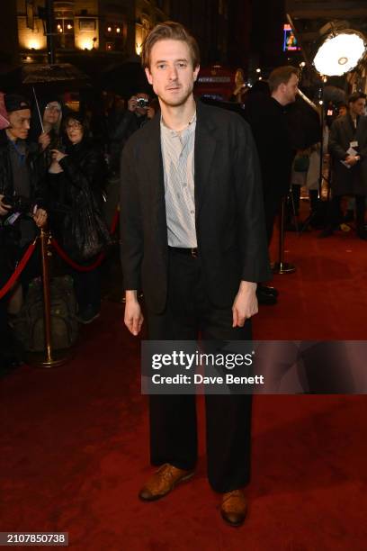 Arthur Darvill attends the press night performance of "Opening Night" at The Gielgud Theatre on March 26, 2024 in London, England.