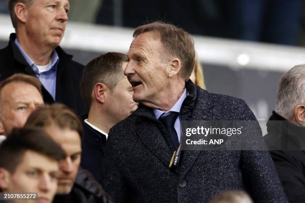 Germany DFB vice-director Hans-Joachim Watzke during the friendly Interland match between Germany and the Netherlands at the Deutsche Bank Park...