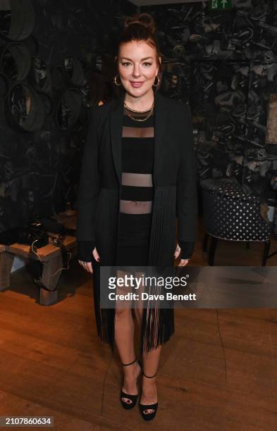 Sheridan Smith attends the press night after party for "Opening Night" at The Ham Yard Hotel on March 26, 2024 in London, England.