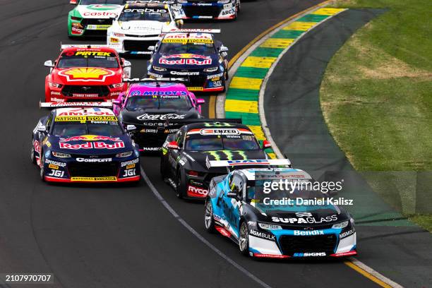 Nick Percat driver of the Bendix Racing Chevrolet Camaro ZL1 during race 4 of the Melbourne Supersprint, part of the 2024 Supercars Championship...