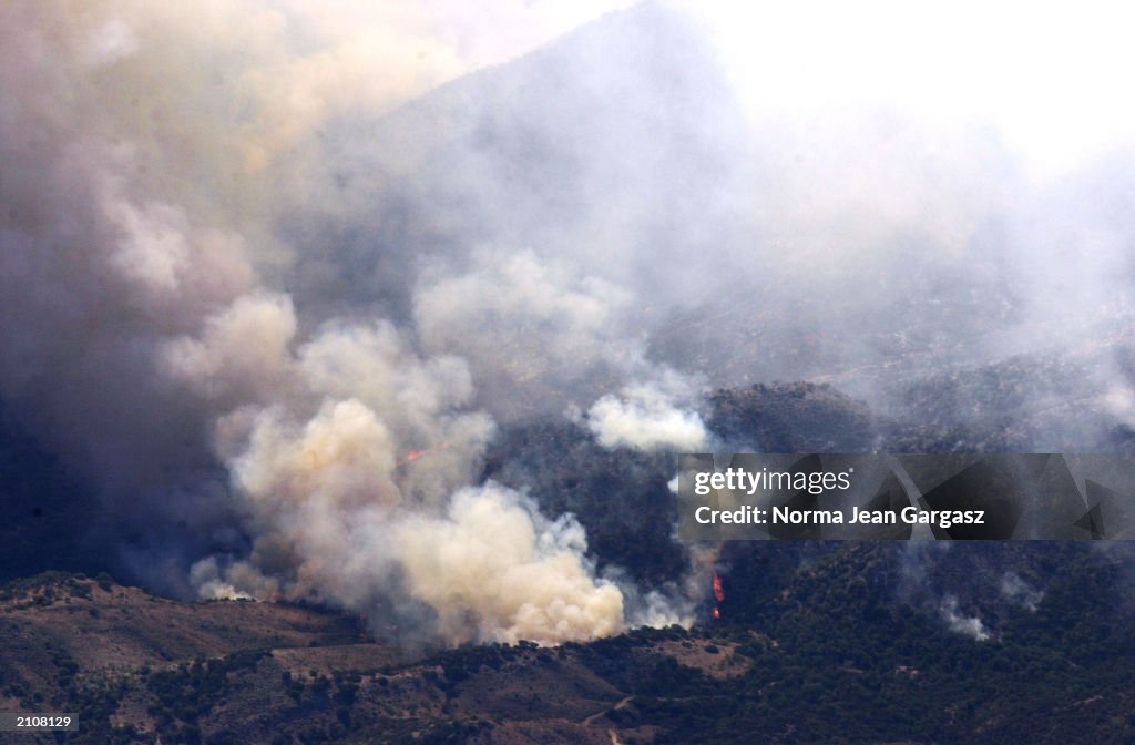 Aspen Fire Continues To Burn In Arizona