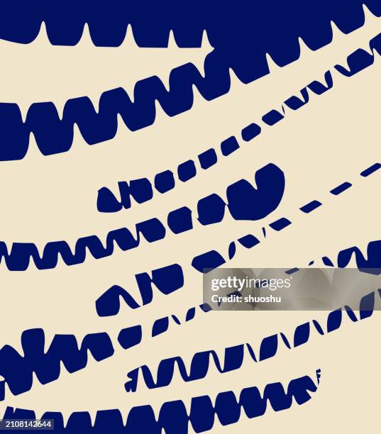 abstract blue curve tire track pattern collection - tyre marks stock illustrations