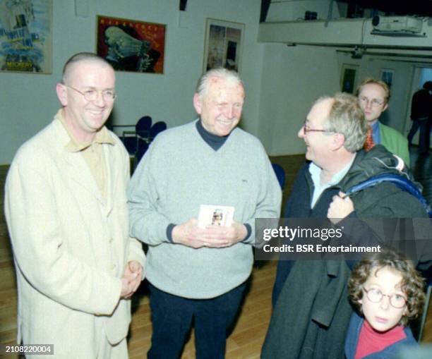 Dutch comedian, singer and writer Toon Hermans , Dutch comedian Youp van 't Hek