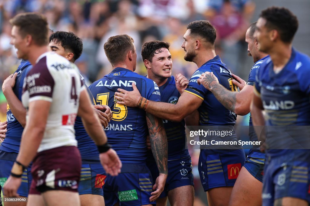 NRL Rd 3 - Eels v Sea Eagles