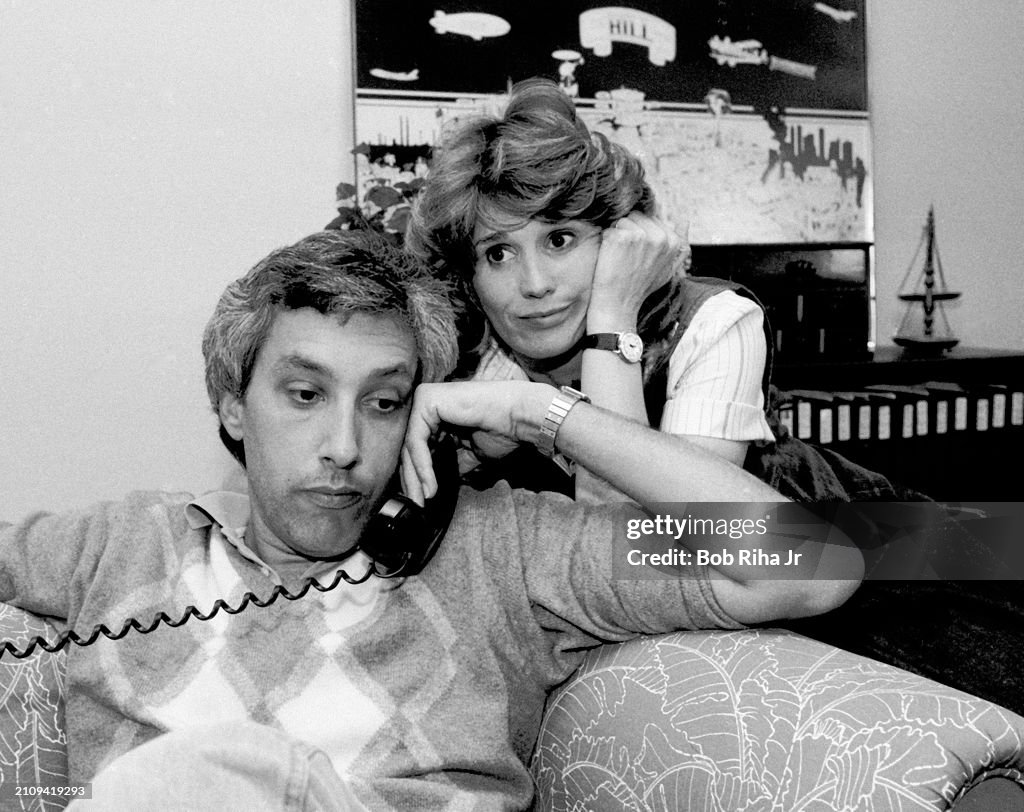 Producer Steven Bochco And Actress Barbara Bosson