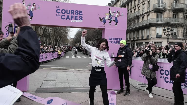 FRA: Waiter Race Returns To Paris After 13-Year Hiatus