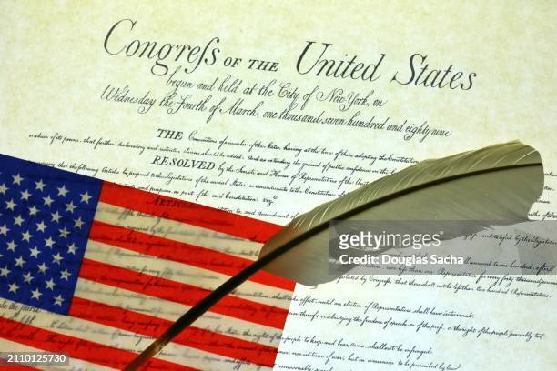 america’s bill of rights for citizens - pennsylvania colony flag 個照片及圖片檔