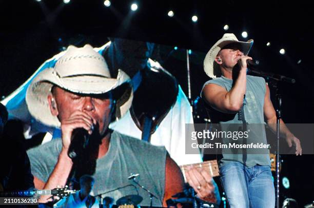 Kenny Chesney performs during the Stagecoach music festival at the Empire Polo Fields on April 26, 2009 in Indio, California.