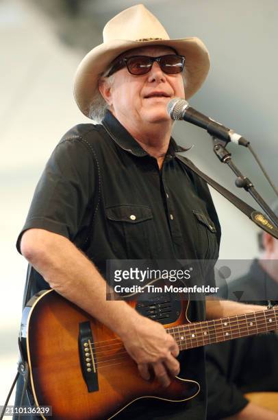 Jerry Jeff Walker performs during the Stagecoach music festival at the Empire Polo Fields on April 26, 2009 in Indio, California.