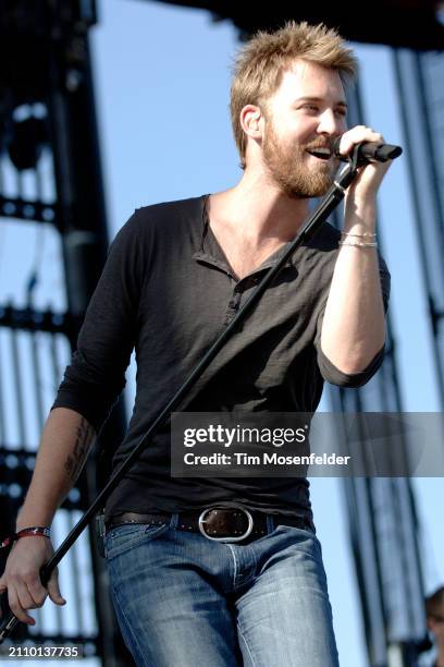 Charles Kelley of Lady Antebellum performs during the Stagecoach music festival at the Empire Polo Fields on April 26, 2009 in Indio, California.