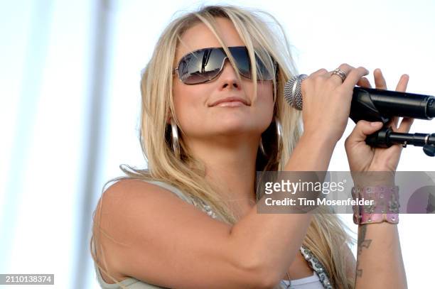 Miranda Lambert performs during the Stagecoach music festival at the Empire Polo Fields on April 26, 2009 in Indio, California.