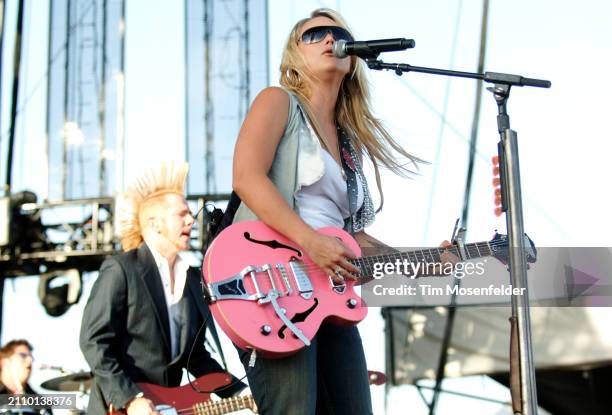 Miranda Lambert performs during the Stagecoach music festival at the Empire Polo Fields on April 26, 2009 in Indio, California.