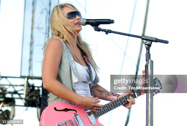 Miranda Lambert performs during the Stagecoach music festival at the Empire Polo Fields on April 26, 2009 in Indio, California.