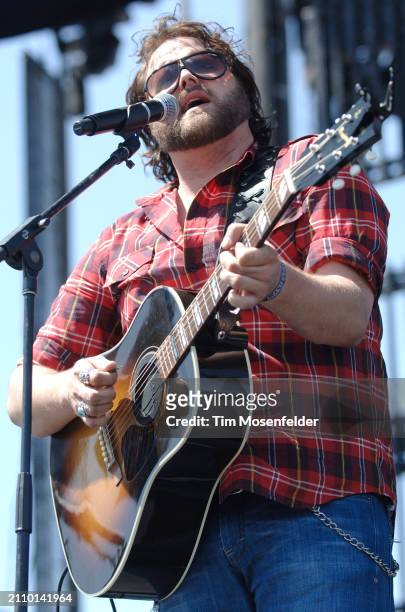 Randy Houser performs during the Stagecoach music festival at the Empire Polo Fields on April 26, 2009 in Indio, California.