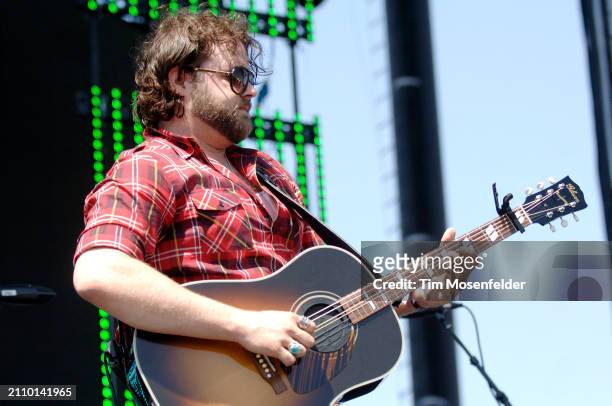 Randy Houser performs during the Stagecoach music festival at the Empire Polo Fields on April 26, 2009 in Indio, California.