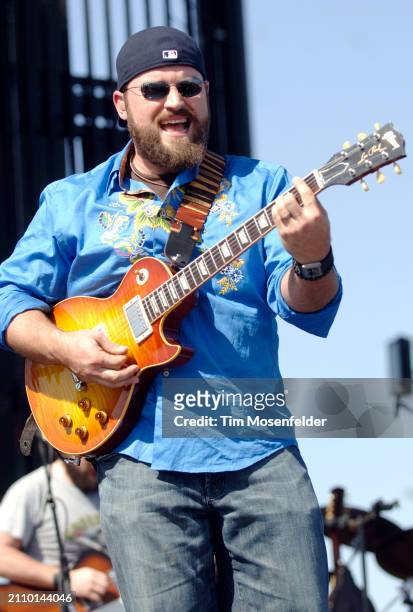 Zac Brown of Zac Brown Band performs during the Stagecoach music festival at the Empire Polo Fields on April 26, 2009 in Indio, California.
