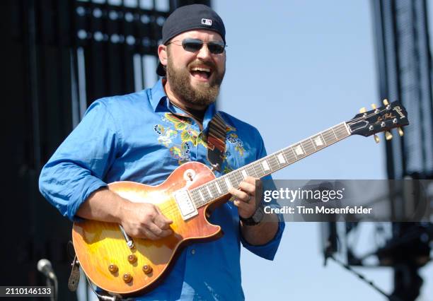 Zac Brown of Zac Brown Band performs during the Stagecoach music festival at the Empire Polo Fields on April 26, 2009 in Indio, California.