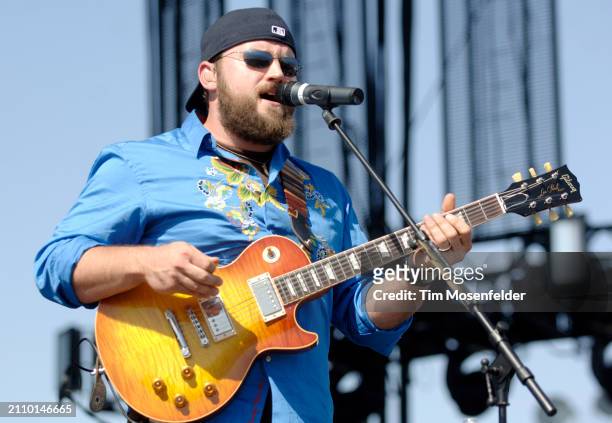 Zac Brown of Zac Brown Band performs during the Stagecoach music festival at the Empire Polo Fields on April 26, 2009 in Indio, California.