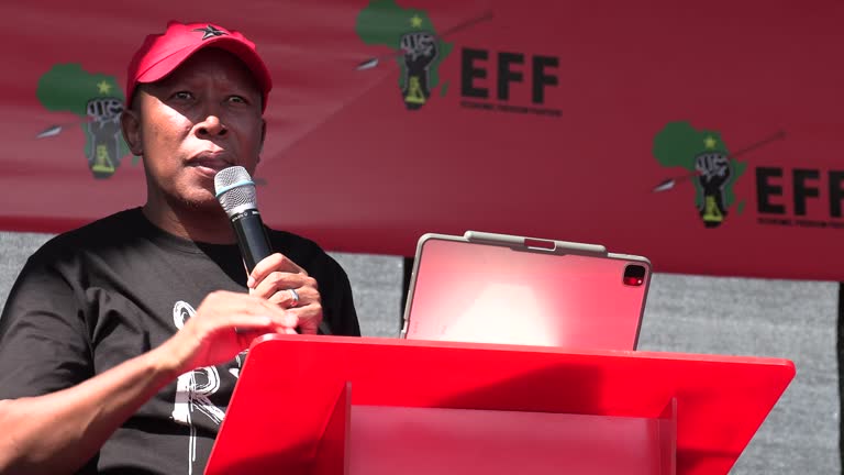 ZAF: EFF Holds Western Cape Manifesto Launch In Cape Town