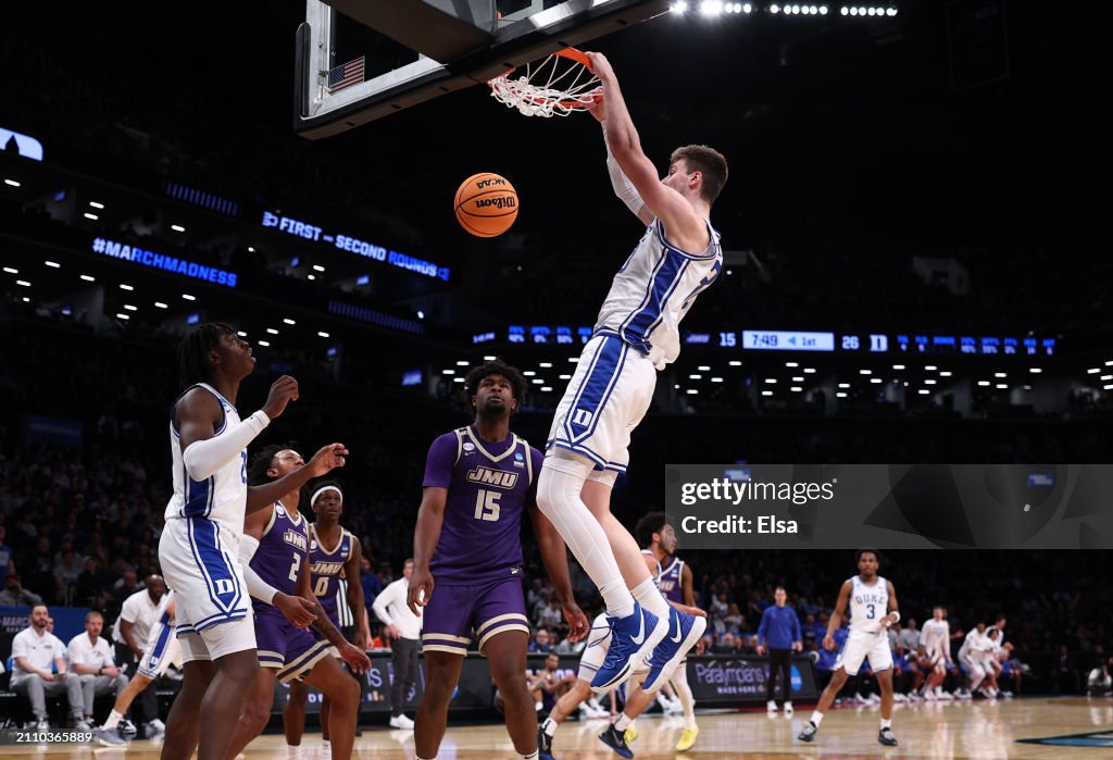 NCAA Men's Basketball Tournament - Second Round - James Madison v Duke