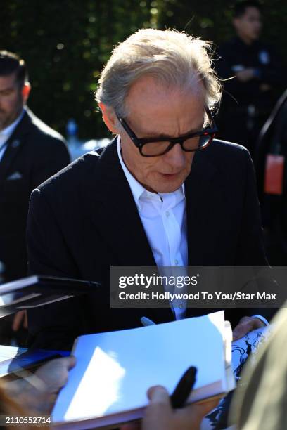 Bill Nighy is seen on March 26, 2024 in Los Angeles, California.