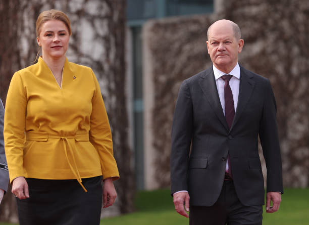 DEU: Scholz Receives Latvian Prime Minister Evika Siliņa