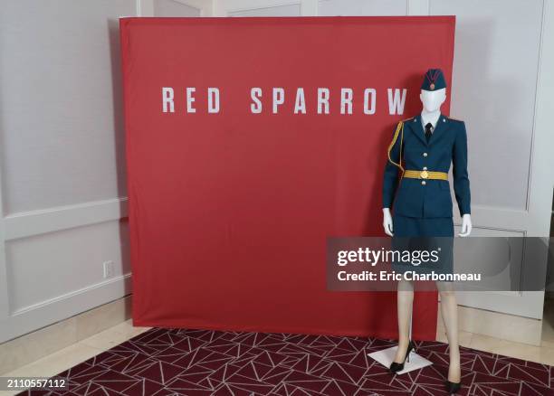 Costume by Costume Designer Trish Summerville seen at Twentieth Century Fox screening of RED SPARROW hosted by Costume Designer Trish Summerville,...