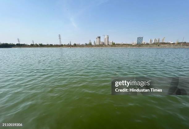 Water Treatment Plant located at Basai village near Dwarka Expressway on March 27, 2024 in Gurugram, India. Water supply in parts of the city is...