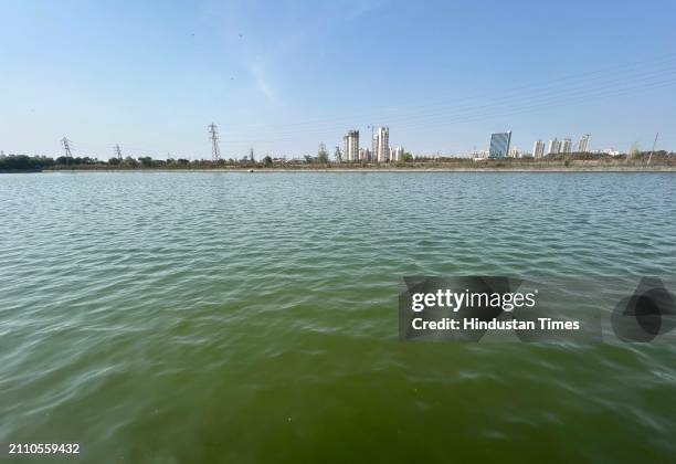 Water Treatment Plant located at Basai village near Dwarka Expressway on March 27, 2024 in Gurugram, India. Water supply in parts of the city is...