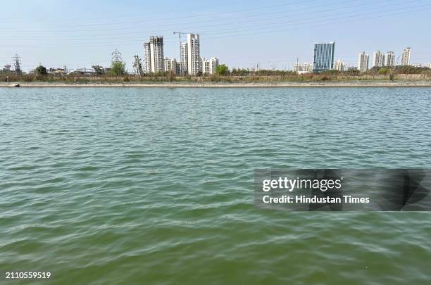 Water Treatment Plant located at Basai village near Dwarka Expressway on March 27, 2024 in Gurugram, India. Water supply in parts of the city is...