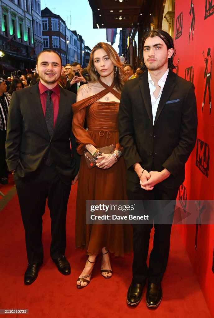 "MJ: The Musical" - Press Night - VIP Arrivals