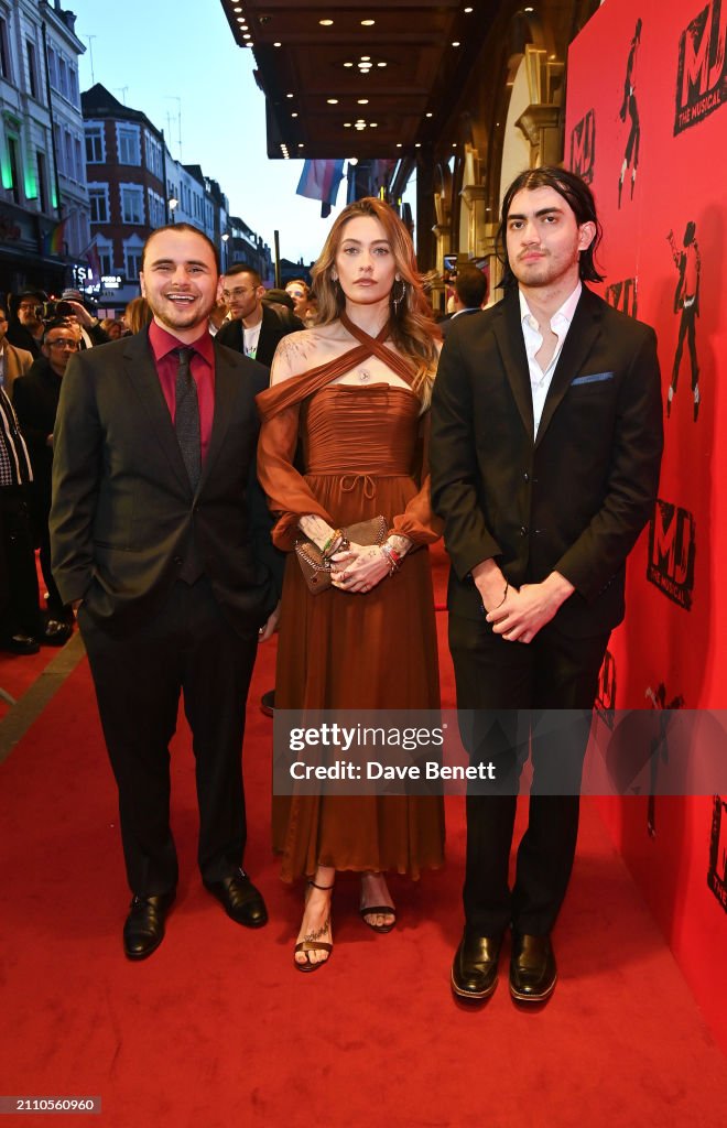 "MJ: The Musical" - Press Night - VIP Arrivals