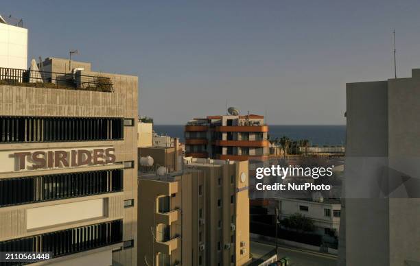 The building of the law firm &quot;COSTAS TSIRIDES &amp; CO LLC&quot; in the Mediterranean port of Limassol. Cyprus, Wednesday, March 27, 2024....