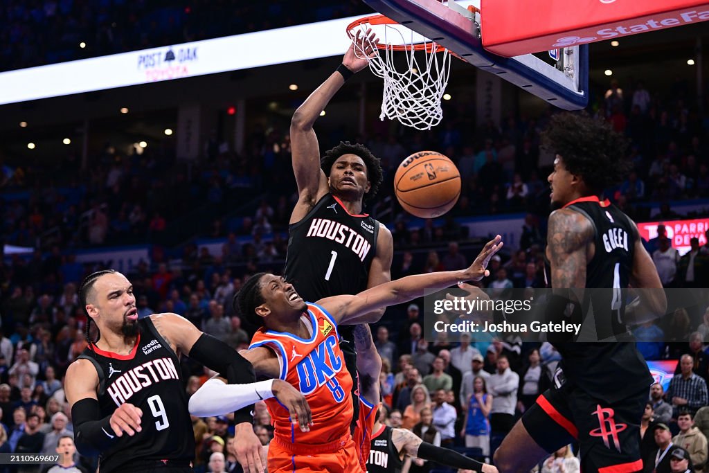 Houston Rockets v Oklahoma City Thunder