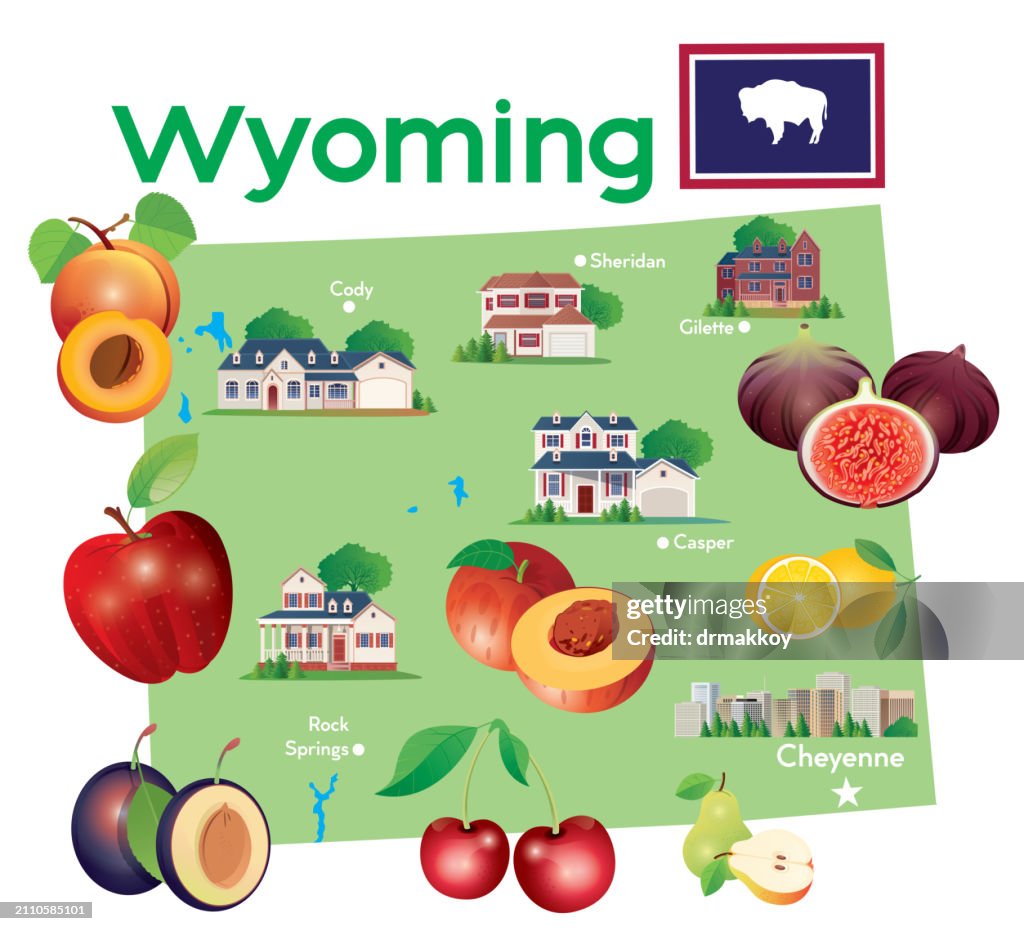 Wyoming Map