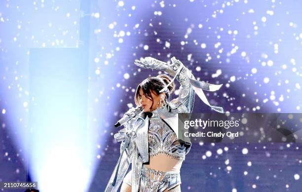 Nelly Furtado performs onstage during the 2024 JUNO Awards at Scotiabank Centre on March 24, 2024 in Halifax, Nova Scotia.