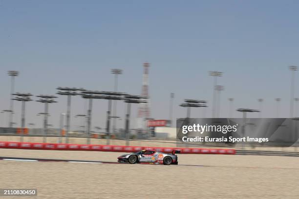 Vista Af Corse Ferrari 296 Gt3 Thomas Flohr /Francesco Castellacci / Davide Rigon during FIA WEC 1812 Km Free Practice at Lusail International...