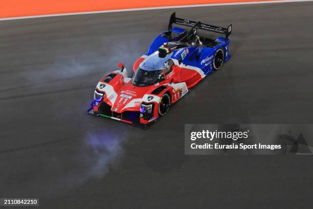 Isotta Fraschini Isotta Fraschini Tipo6-C Carl Wattana Bennett / Jean-Karl Vernay / Antonio Serravalle during FIA WEC 1812 Km Free Practice at Lusail...