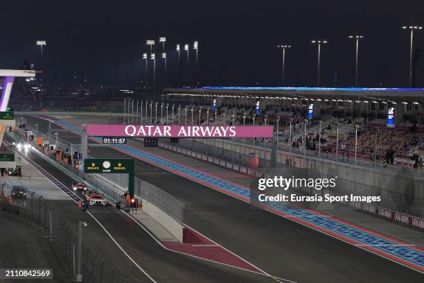 Losail International Circuit during FIA WEC 1812 Km Free Practice at Lusail International Circuit on February 29, 2024 in Lusail City, Qatar.