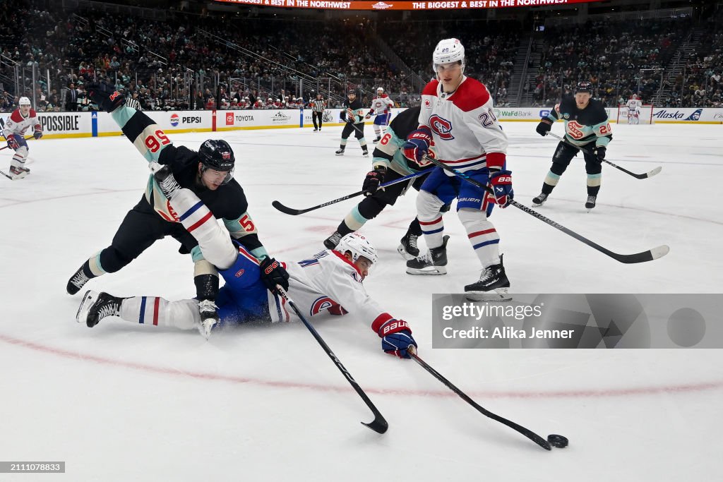 Montreal Canadiens v Seattle Kraken